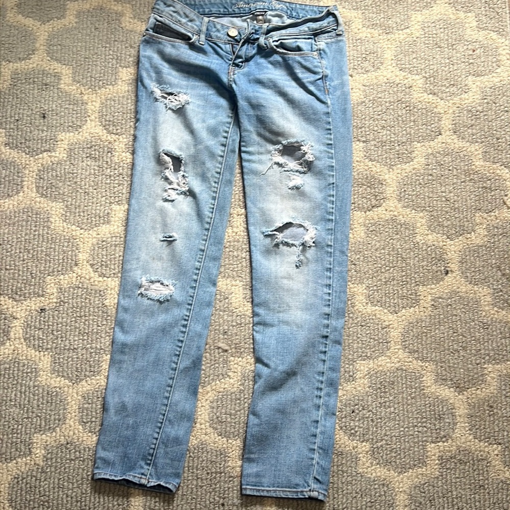 American Eagle low rise jeans